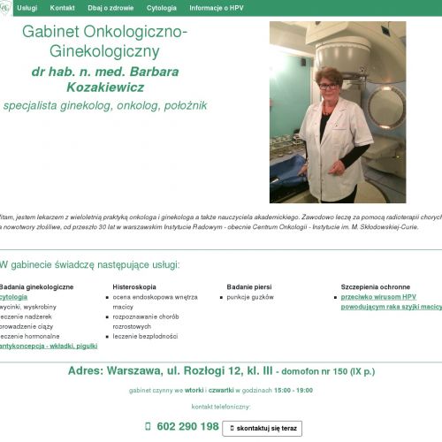 Najlepszy onkolog w Warszawie